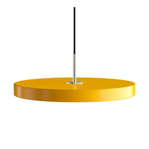 Okrovožlté LED závesné svietidlo s kovovým tienidlom ø 43 cm Asteria Medium – UMAGE