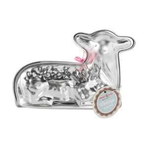 Strieborná veľkonočná forma v tvare barančeka Nordic Ware, 700 ml