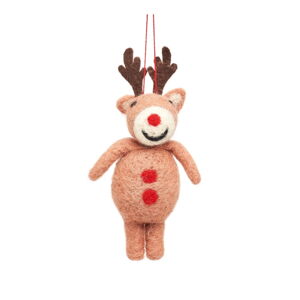 Vlnená vianočná ozdoba Rudolph – Sass & Belle