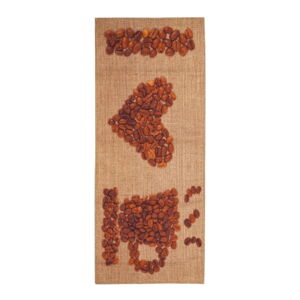 Behúň Floorita Love Coffee, 60 x 150 cm