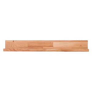 Polica na obrázky z dubového dreva v prírodnej farbe 60 cm Kalle - Interia Home & Living