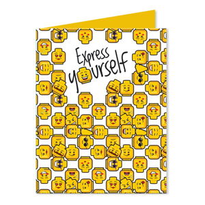 Papierové dosky A4 LEGO® Iconic Express Yourself