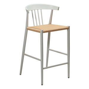 Biela barová stolička DAN-FORM Denmark Sava, výška 91,5 cm