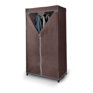 Hnedá šatníková skriňa Domopak Living Closet