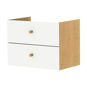 Biely modulárny policový systém 43x33 cm Z Cube - Tenzo