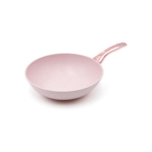 WOK panvica Bisetti Stonerose Rose Riccardo, ø 28 cm