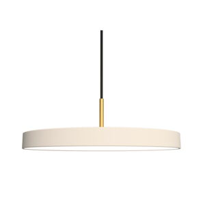 Krémovobiele závesné svietidlo UMAGE Asteria, ⌀ 43 cm