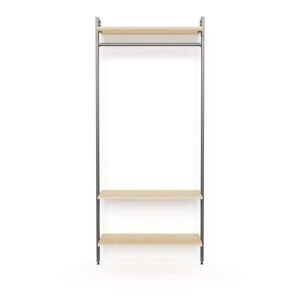 Modulárny policový systém v dekore duba v prírodnej farbe 90x220 cm Project – Ordena