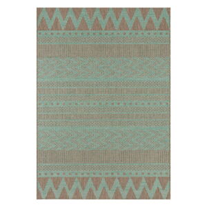 Zeleno-béžový vonkajší koberec NORTHRUGS Sidon, 160 x 230 cm