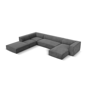 Šedá rohová pohovka (ľavý roh) Madame - Windsor & Co Sofas